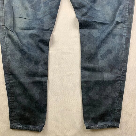 Diesel Men Pants 40x30 Blue Camo Denim Jogger Jeans Narrot CB-NE Stretch Tapered - Picture 3 of 15